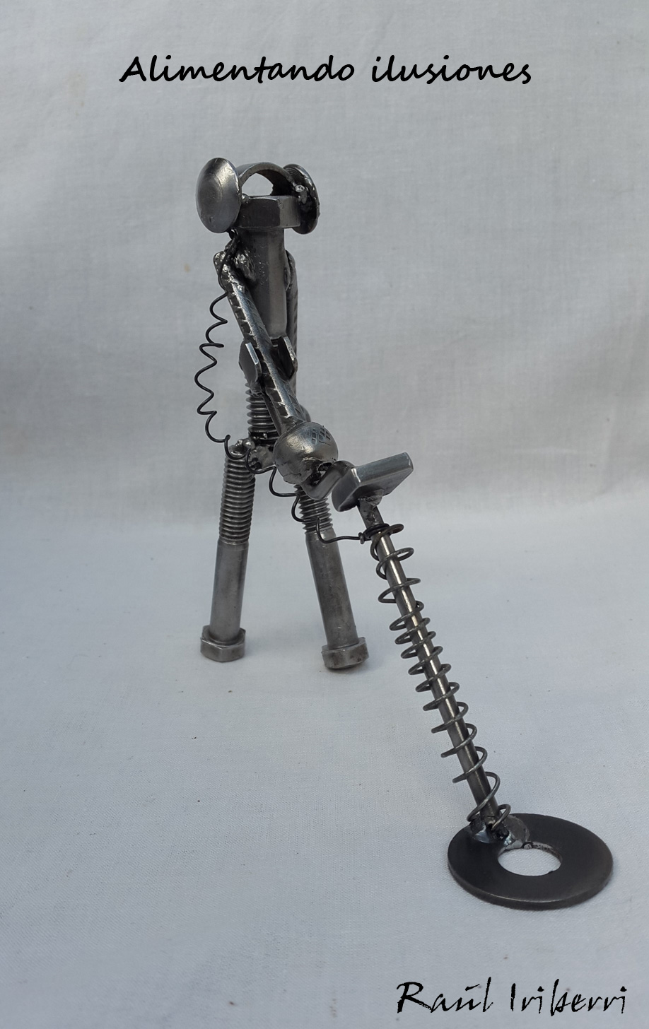 Escultura Alimentando ilusiones