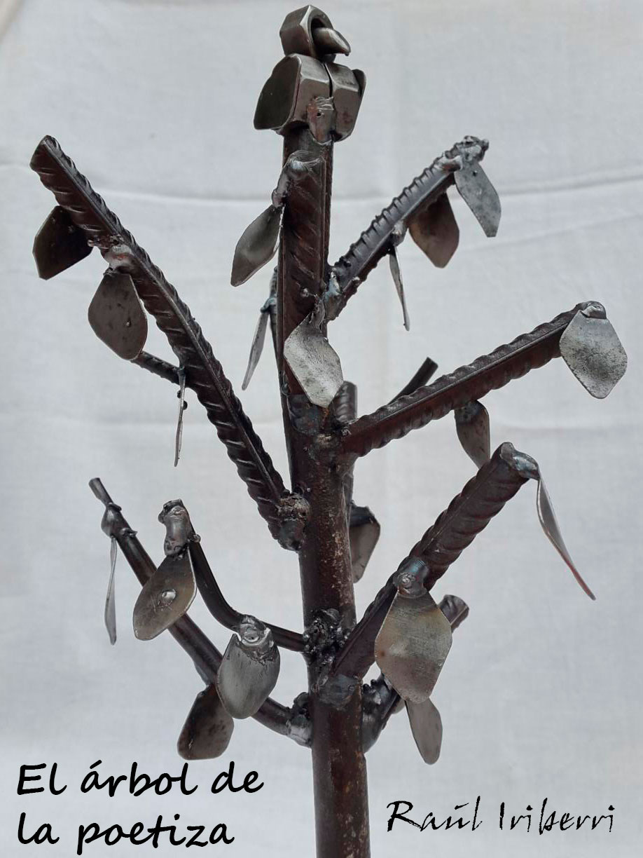 Escultura El árbol de la poetiza